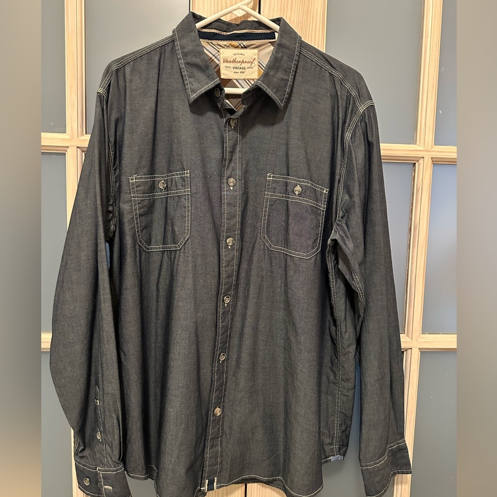 Weatherproof Vinatge button down, long sleeve